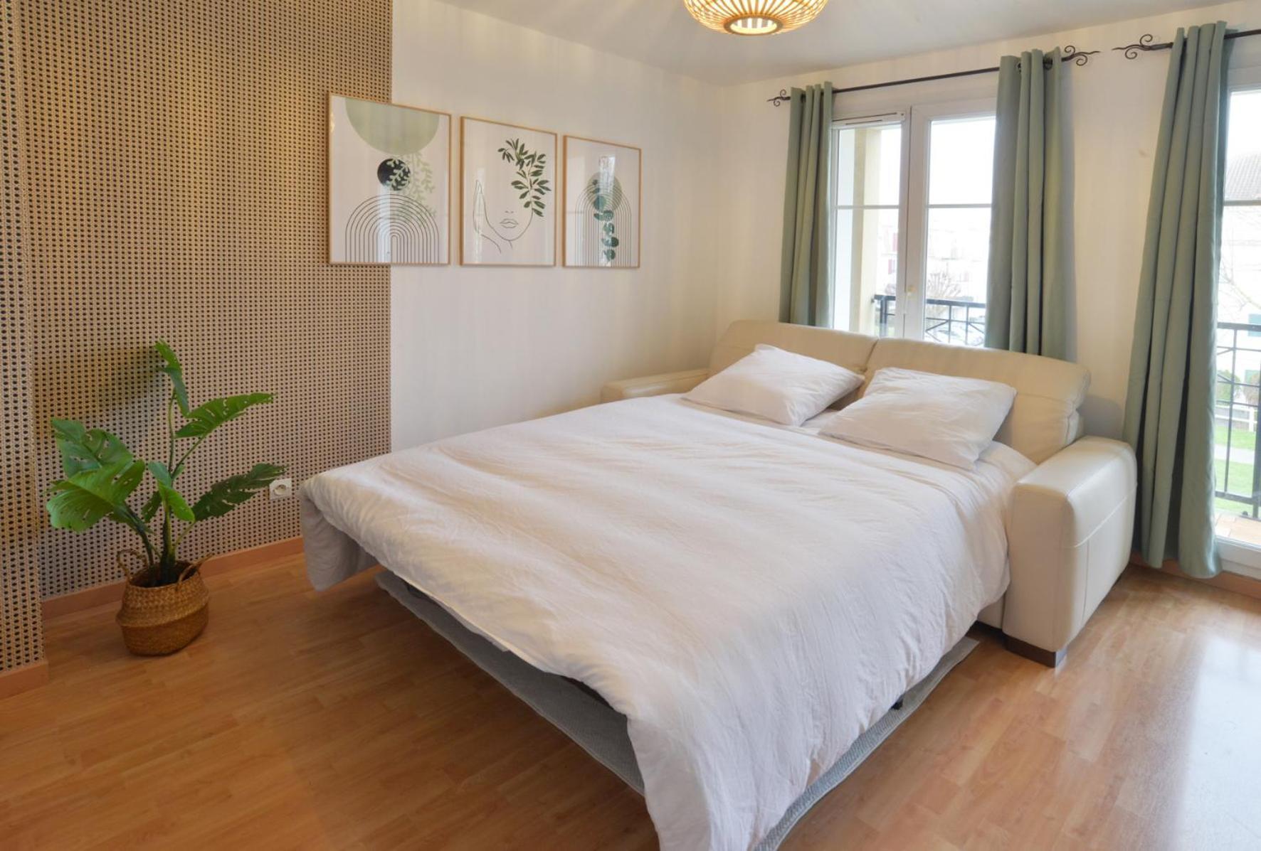 Sesame Duplex Disneyland Paris Netflix 6 Personnes Et 1 Bebe Avec Parking Apartment Bailly-Romainvilliers Ngoại thất bức ảnh